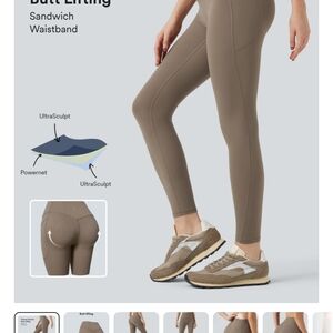 HALARA Women's Leggings in Taupe